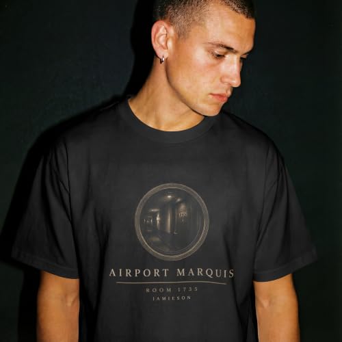 Airport Marquis Room 1735 graphic tee lifestyle image