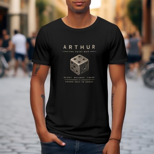 Arthur The Point Man graphic tee lifestyle image