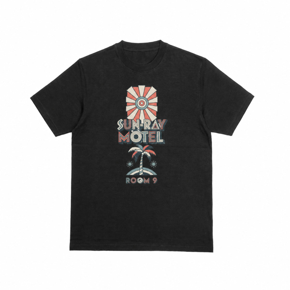 Sun-Ray Motel Room 9 graphic tee - black