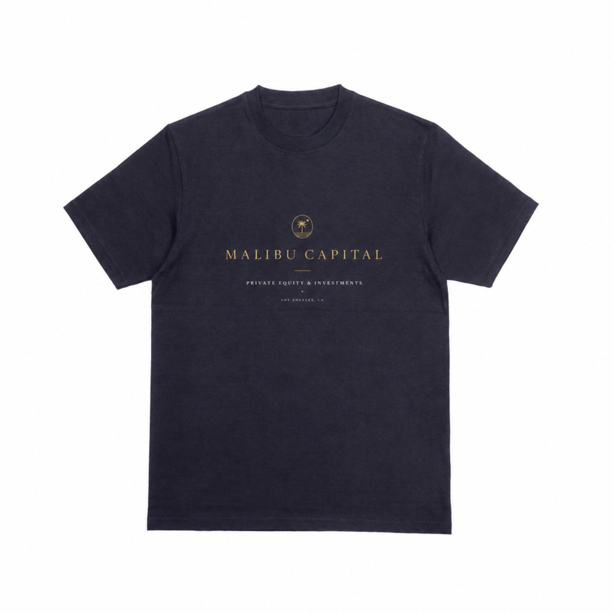 Malibu Capital Private Equity graphic tee - dark navy