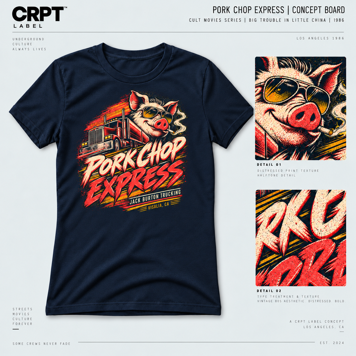 CRPT Label | Pork Chop Express