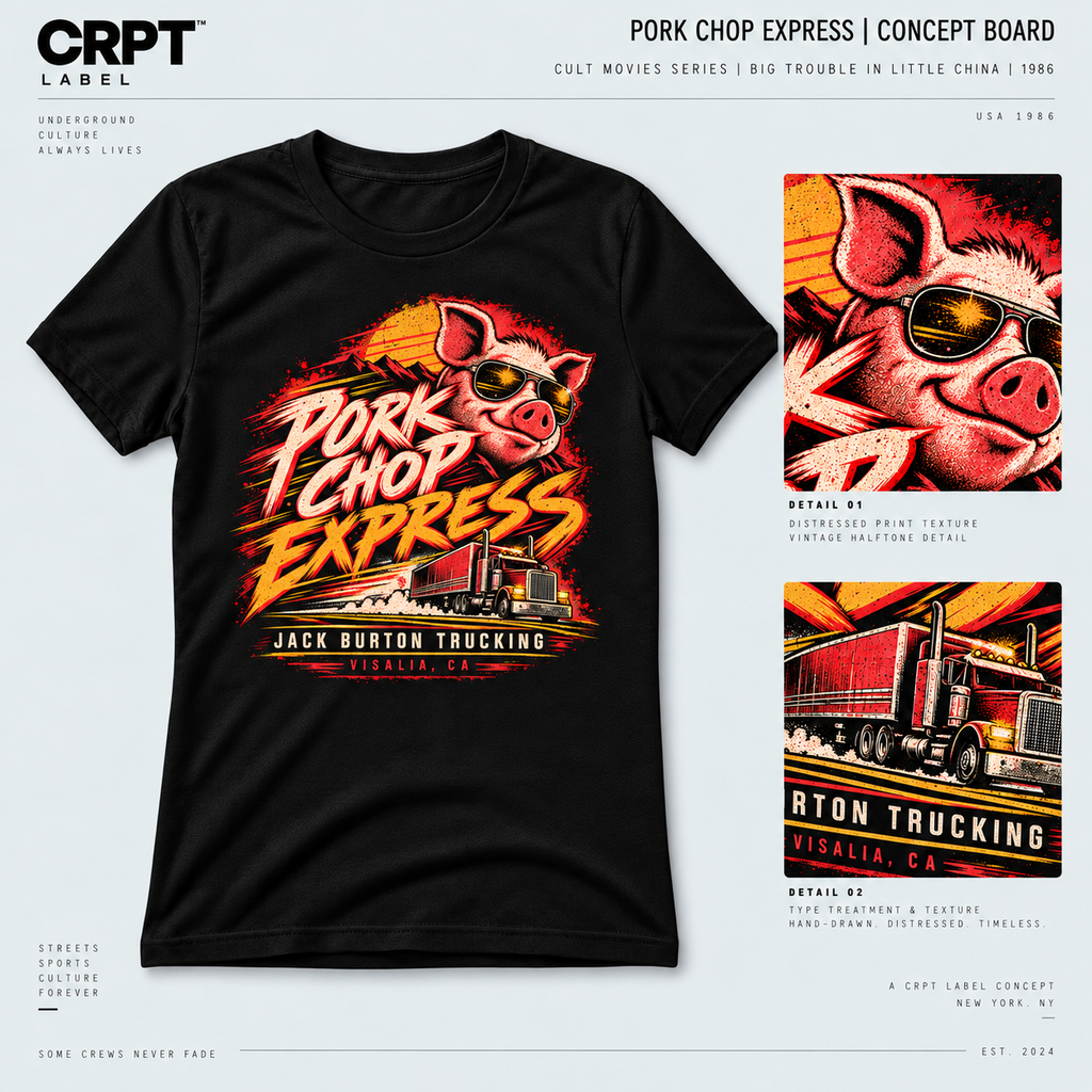 CRPT Label | Pork Chop Express