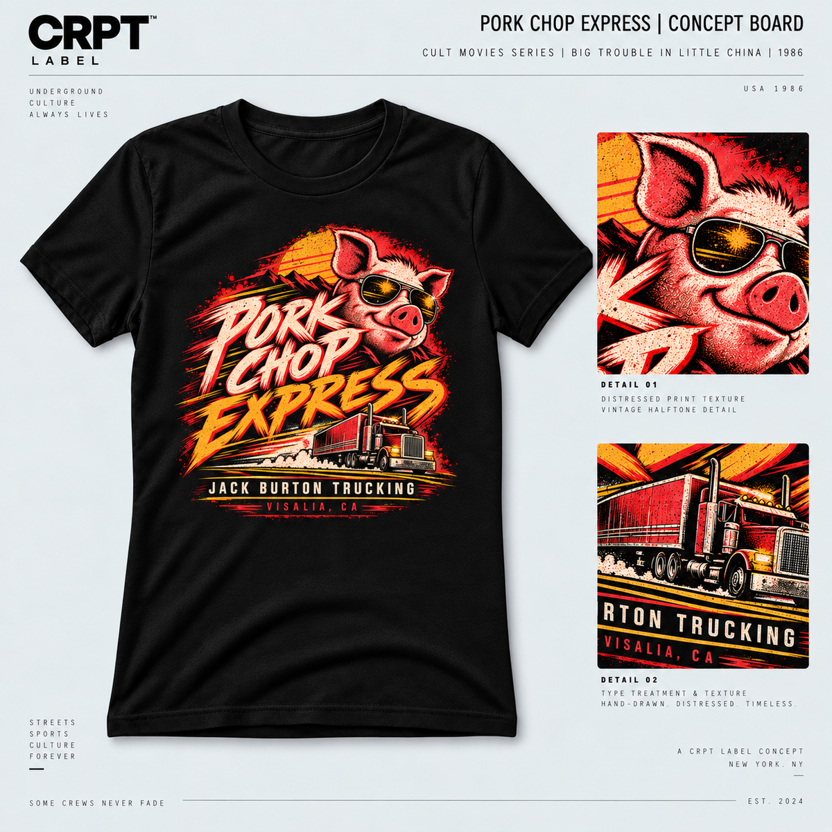 CRPT Label | Pork Chop Express