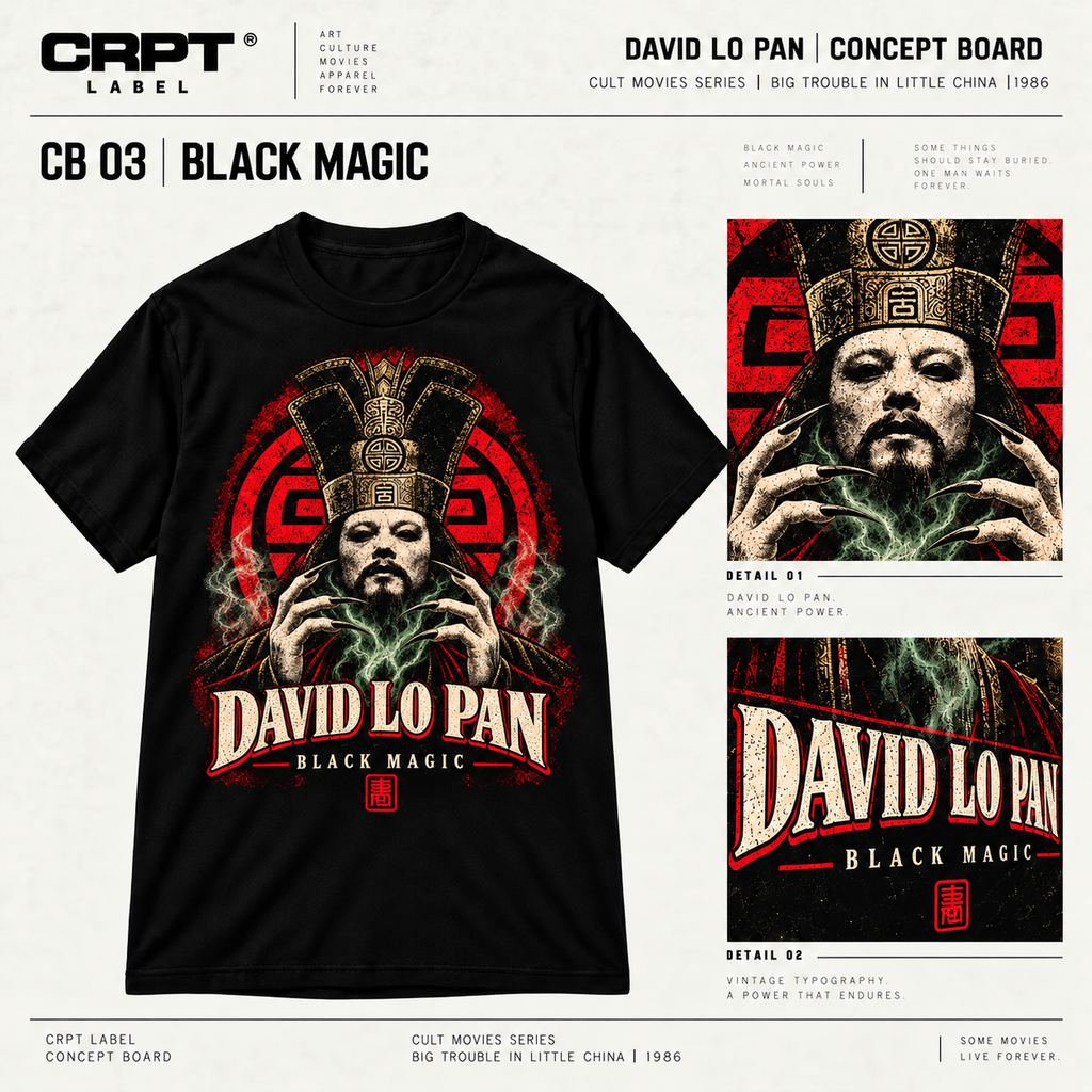 CRPT Label | David Lo Pan Black Magic