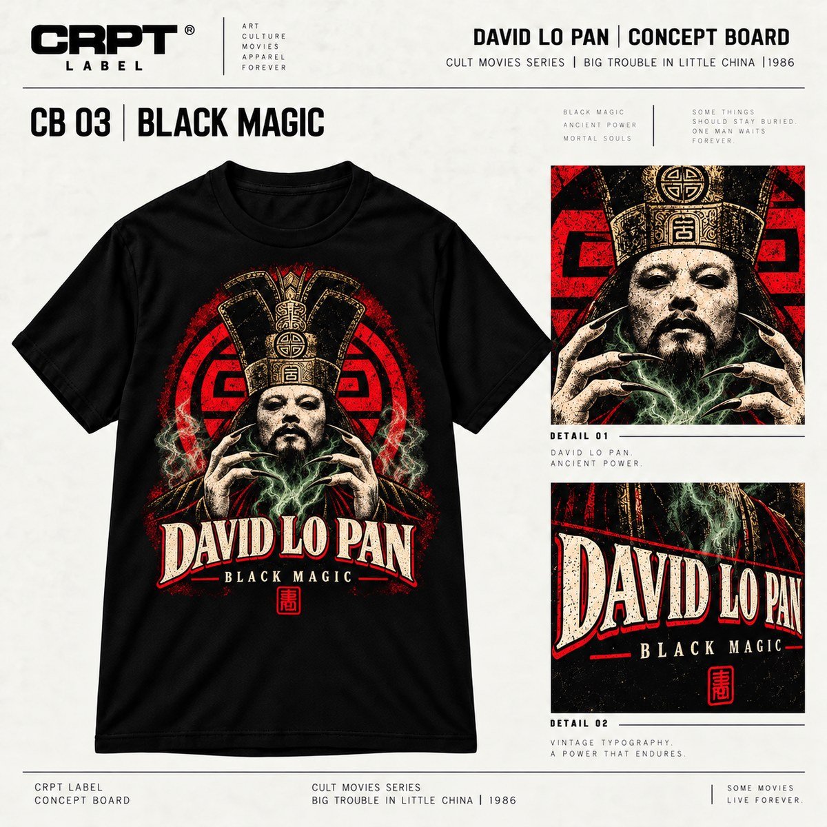 CRPT Label | David Lo Pan Black Magic