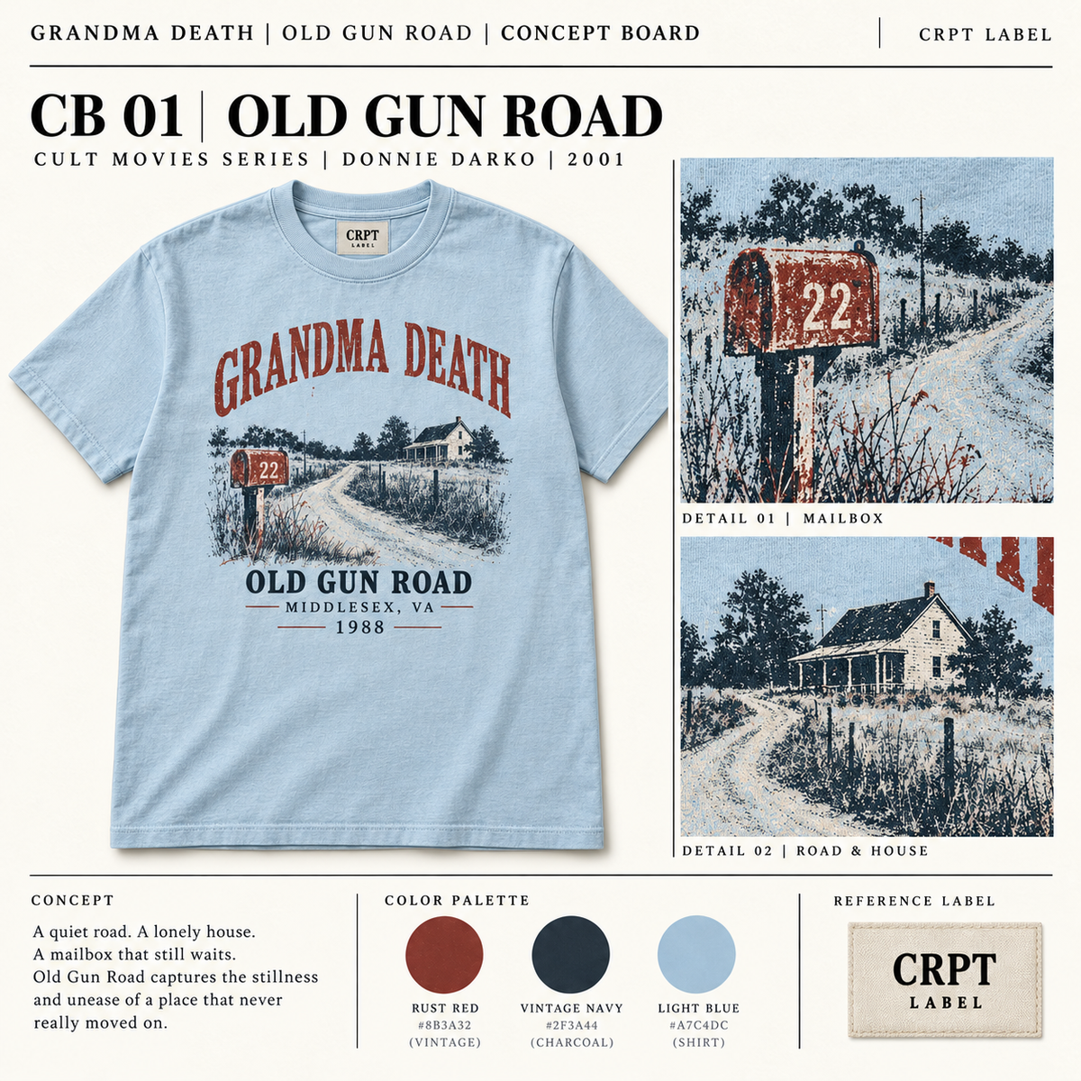 CRPT Label | Grandma Death Old Gun Road