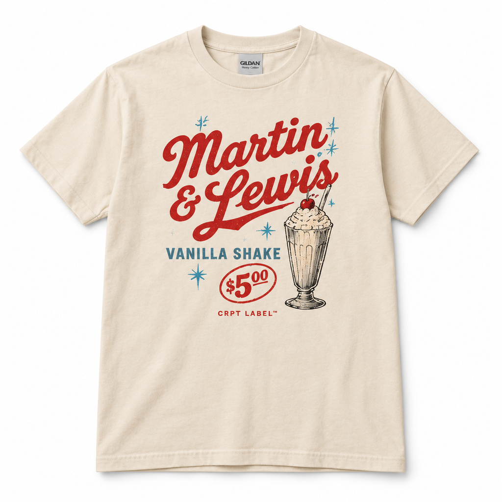 CRPT Label | Martin & Lewis Vanilla Shake