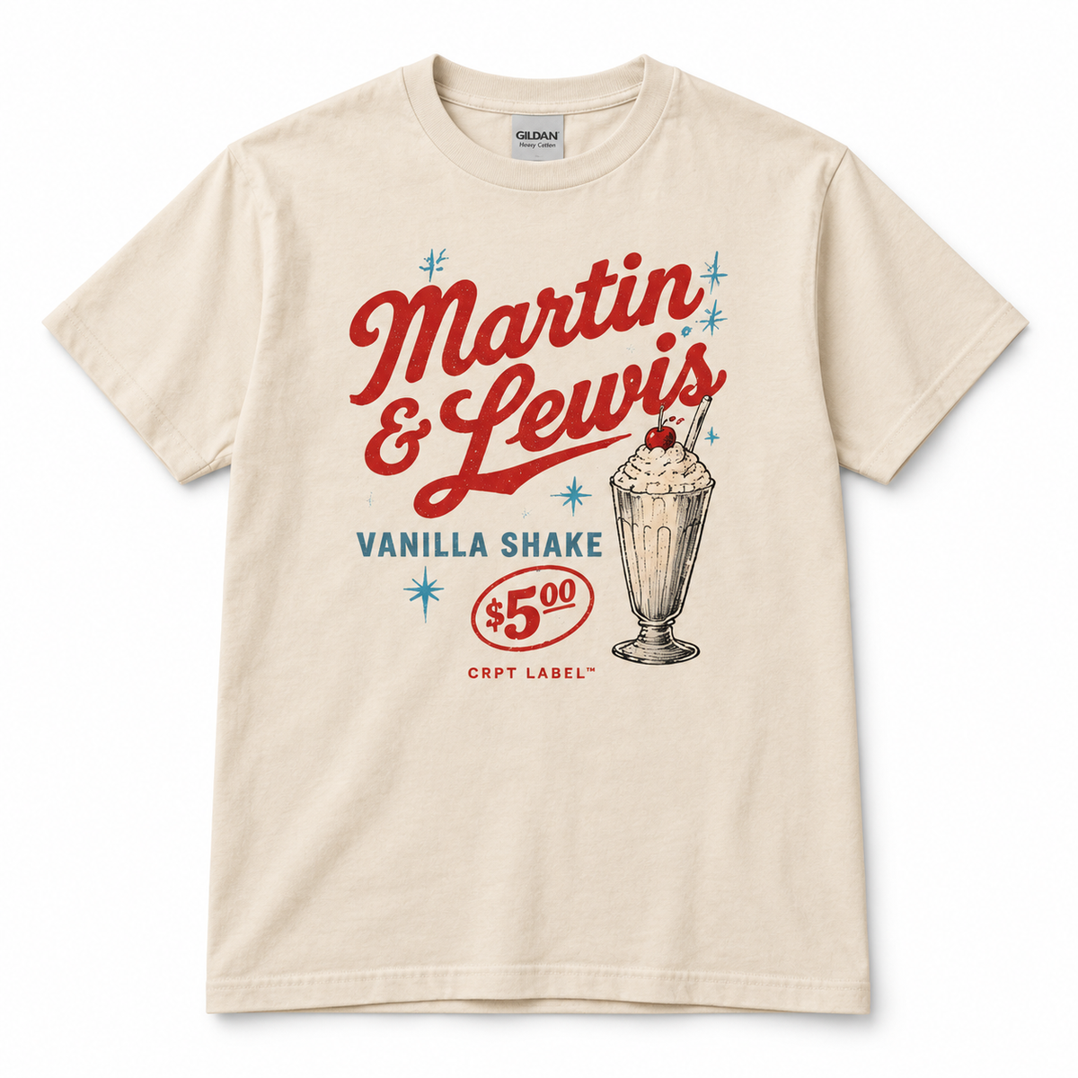 CRPT Label | Martin & Lewis Vanilla Shake