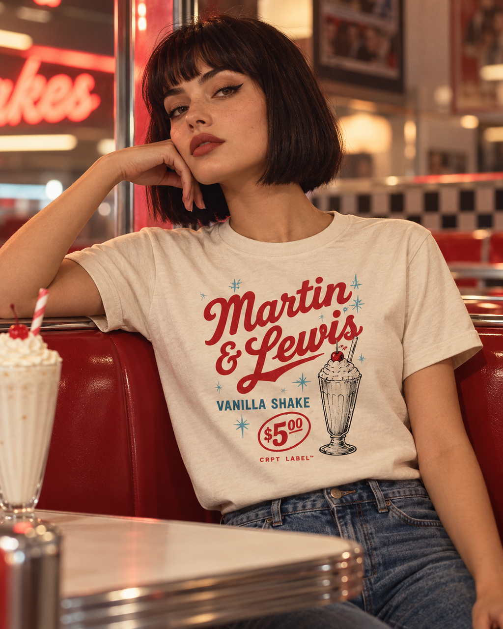 CRPT Label | Martin & Lewis Vanilla Shake
