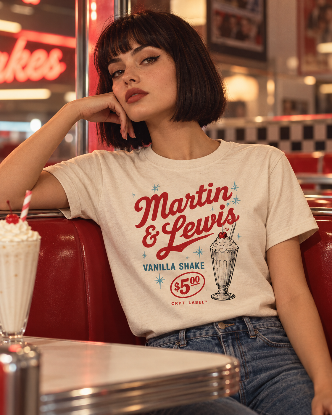 CRPT Label | Martin & Lewis Vanilla Shake