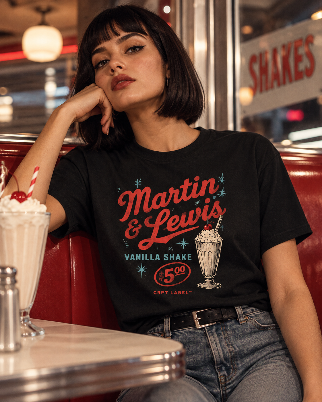CRPT Label | Martin & Lewis Vanilla Shake