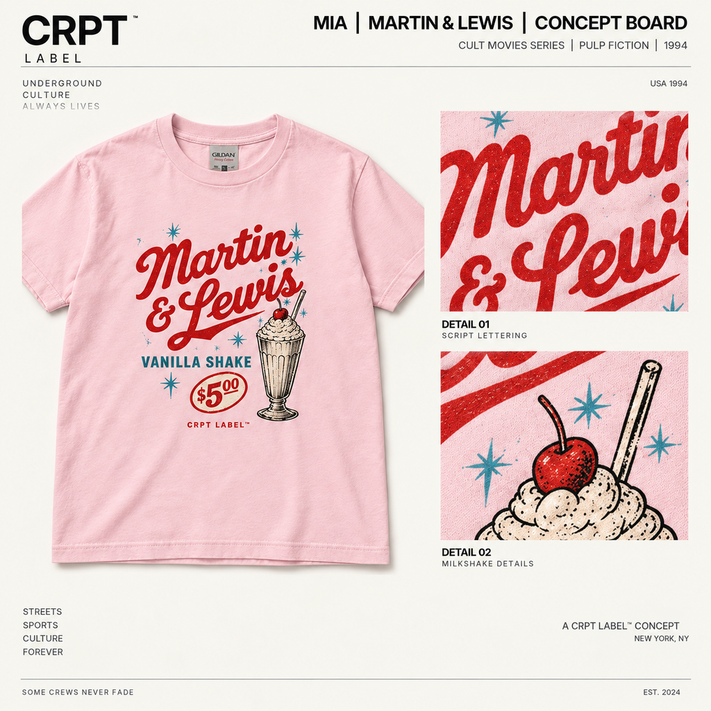 CRPT Label | Martin & Lewis Vanilla Shake