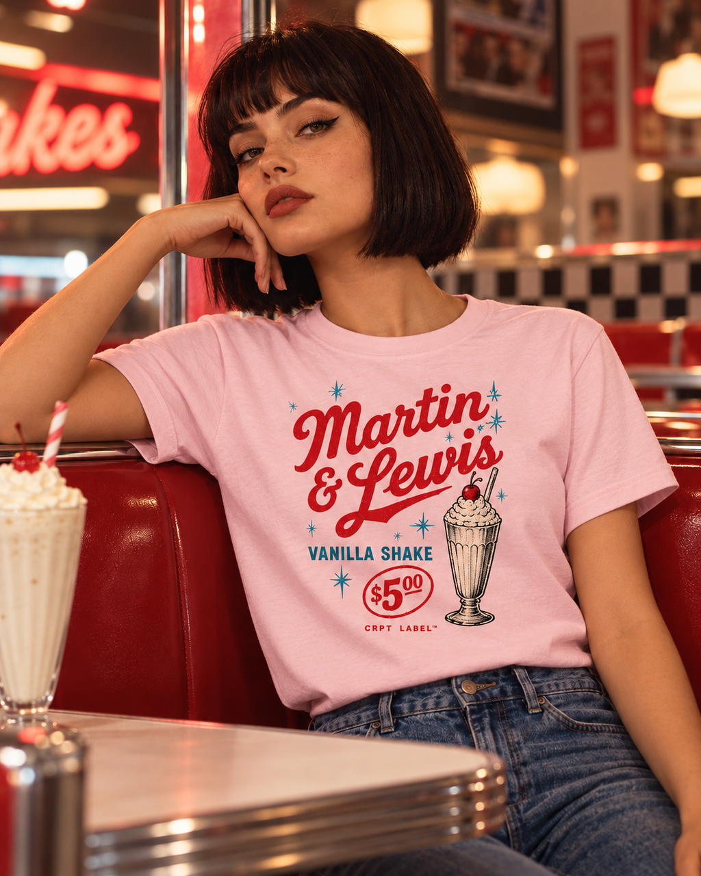 CRPT Label | Martin & Lewis Vanilla Shake