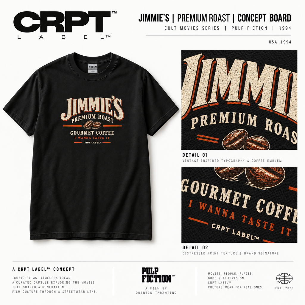CRPT Label | Jimmie’s Premium Roast