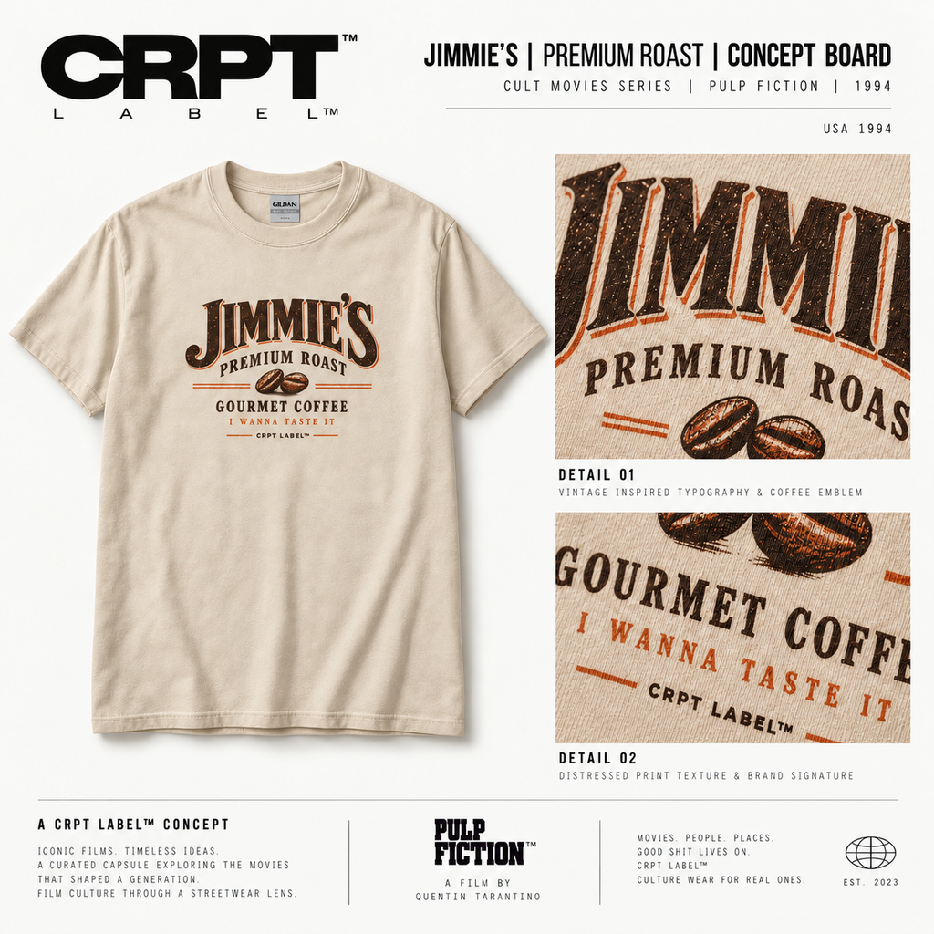 CRPT Label | Jimmie’s Premium Roast