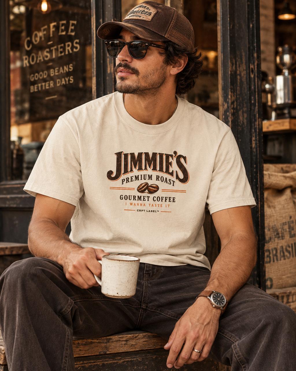CRPT Label | Jimmie’s Premium Roast