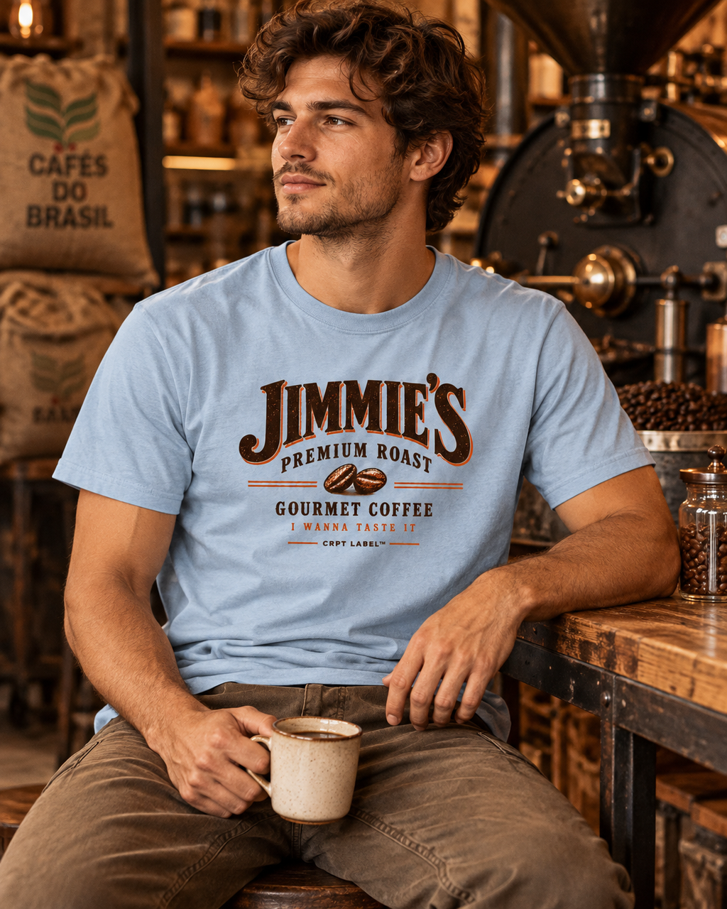 CRPT Label | Jimmie’s Premium Roast