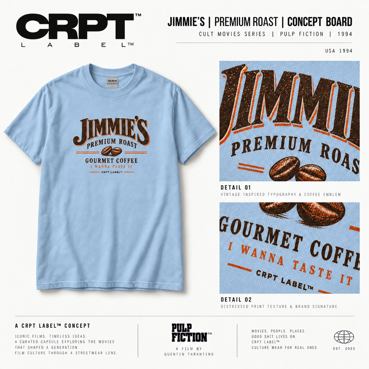 CRPT Label | Jimmie’s Premium Roast