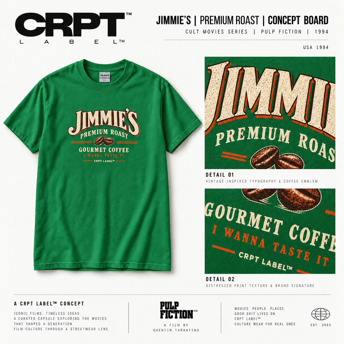 CRPT Label | Jimmie’s Premium Roast