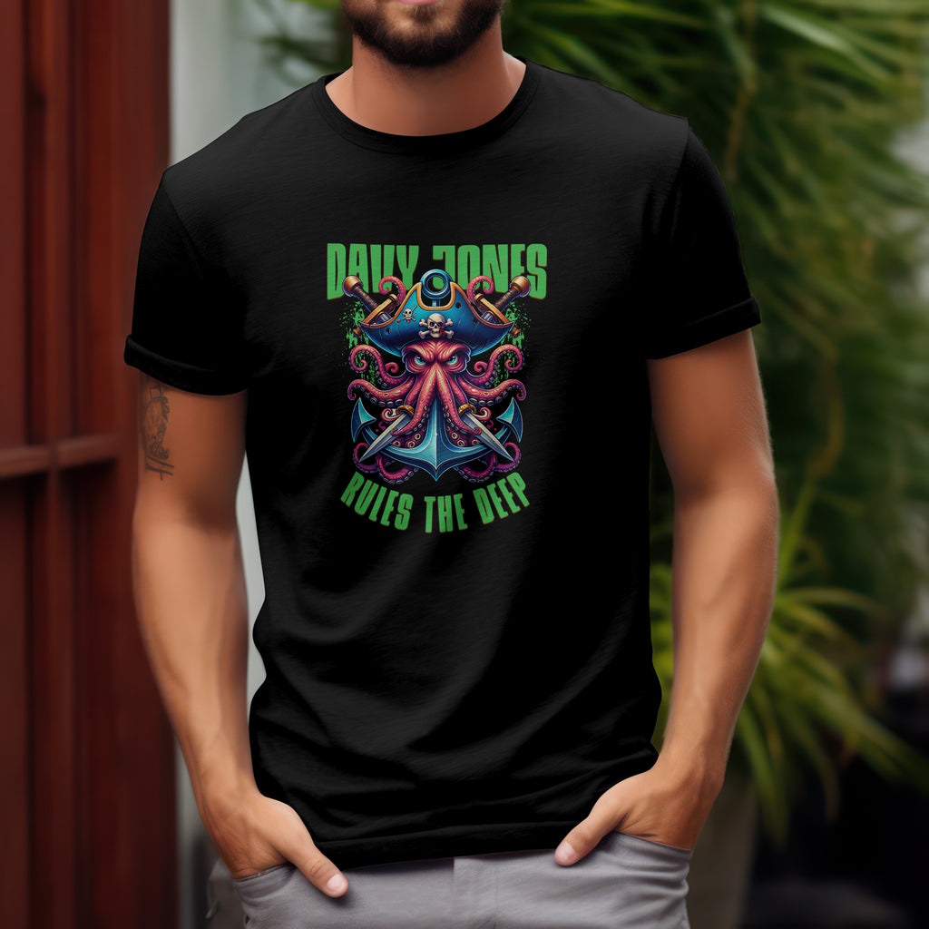 CRPT Label | The Pirates of the Caribbean 'Davy Jones' inspired Graphic Tee