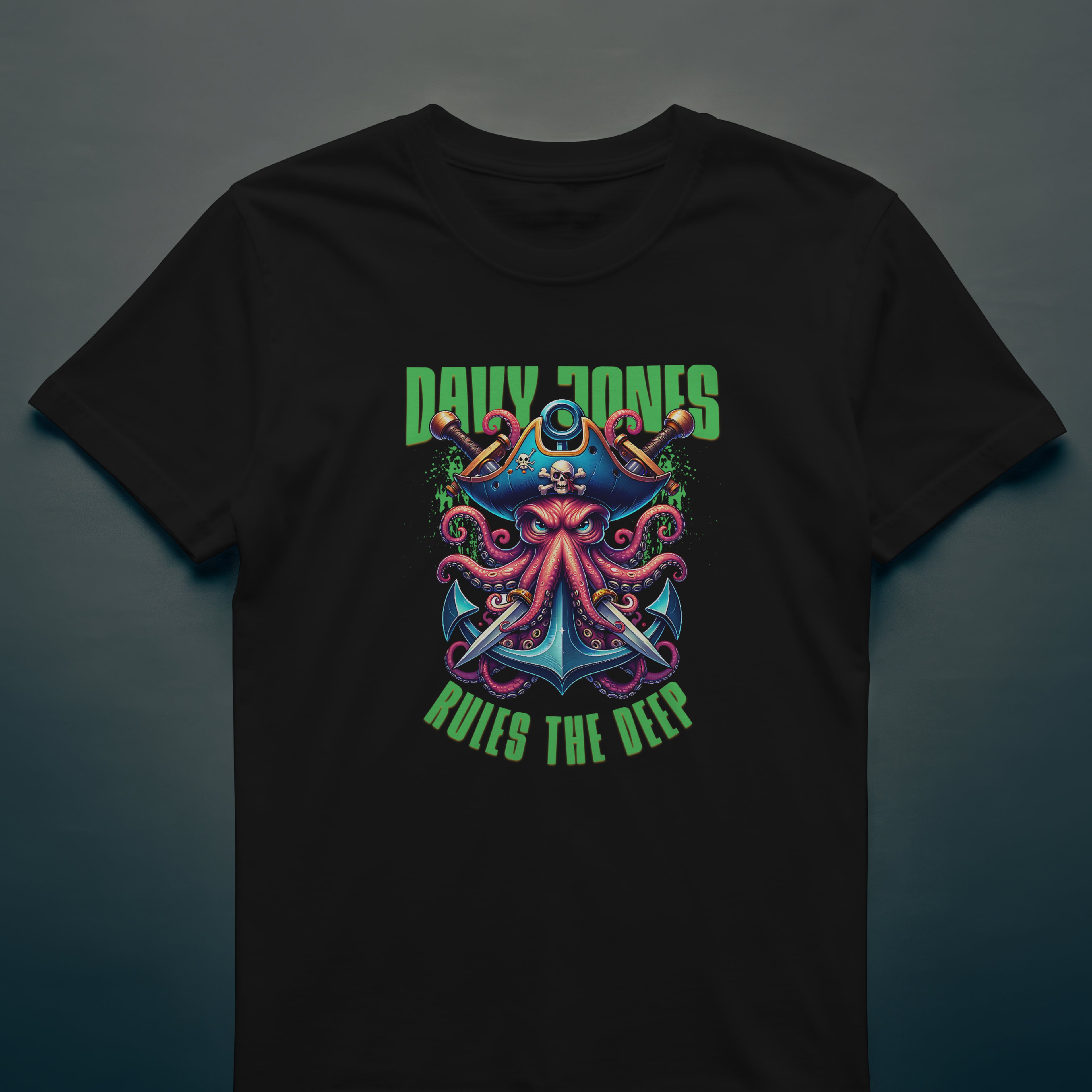 CRPT Label | The Pirates of the Caribbean 'Davy Jones' inspired Graphic Tee