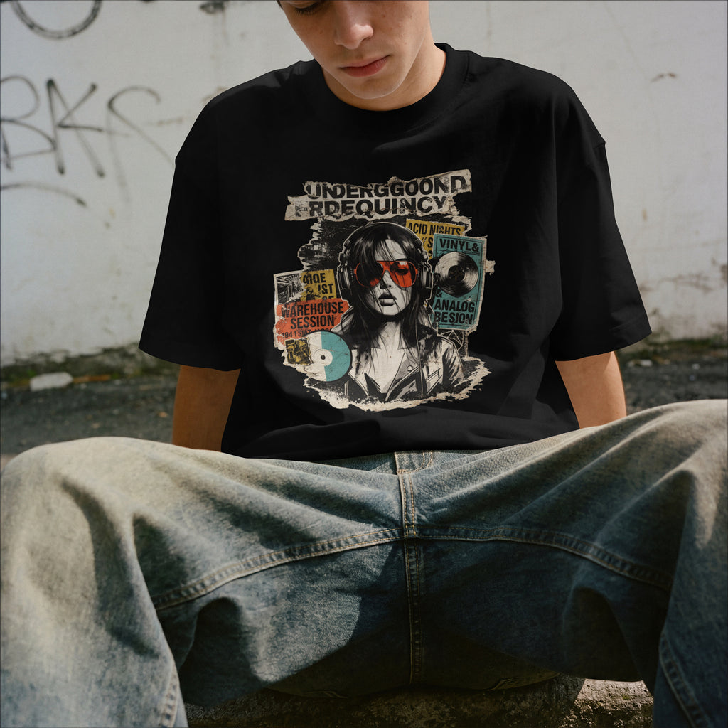 CRPT Label | Underground Frequency Graphic Tee