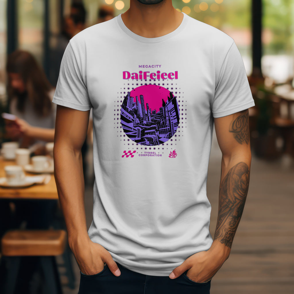 CRPT Label | Blade Runner 'Megacity' inspired Graphic Tee