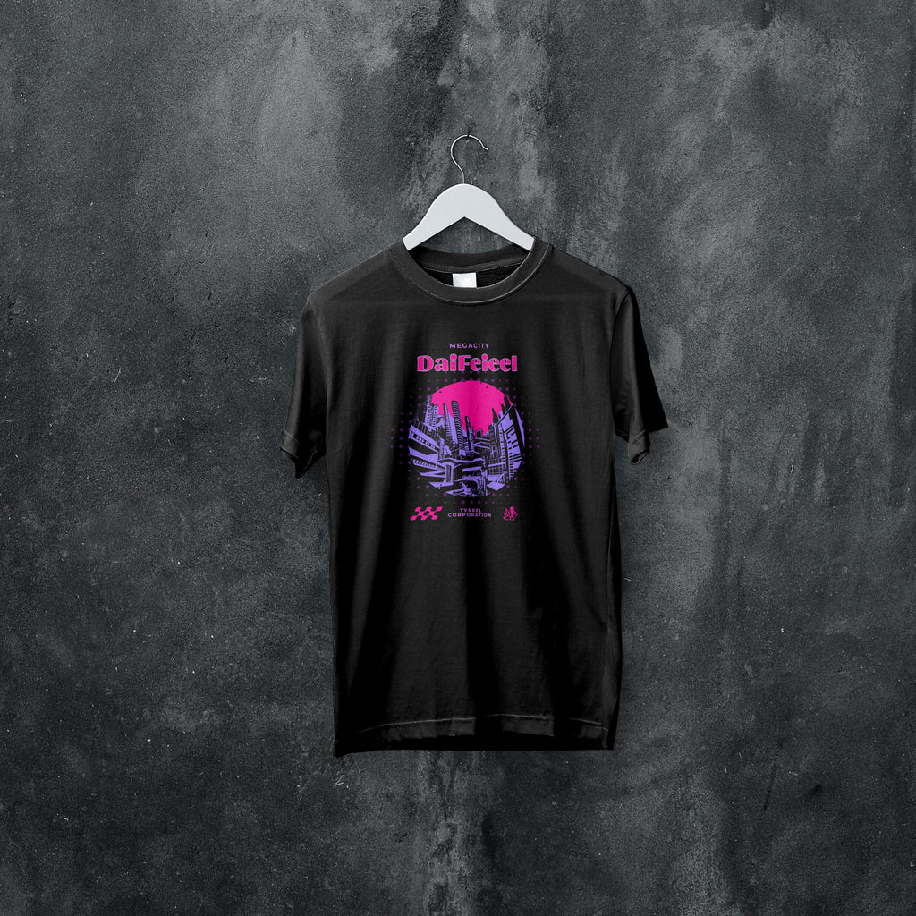 CRPT Label | Blade Runner 'Megacity' inspired Graphic Tee