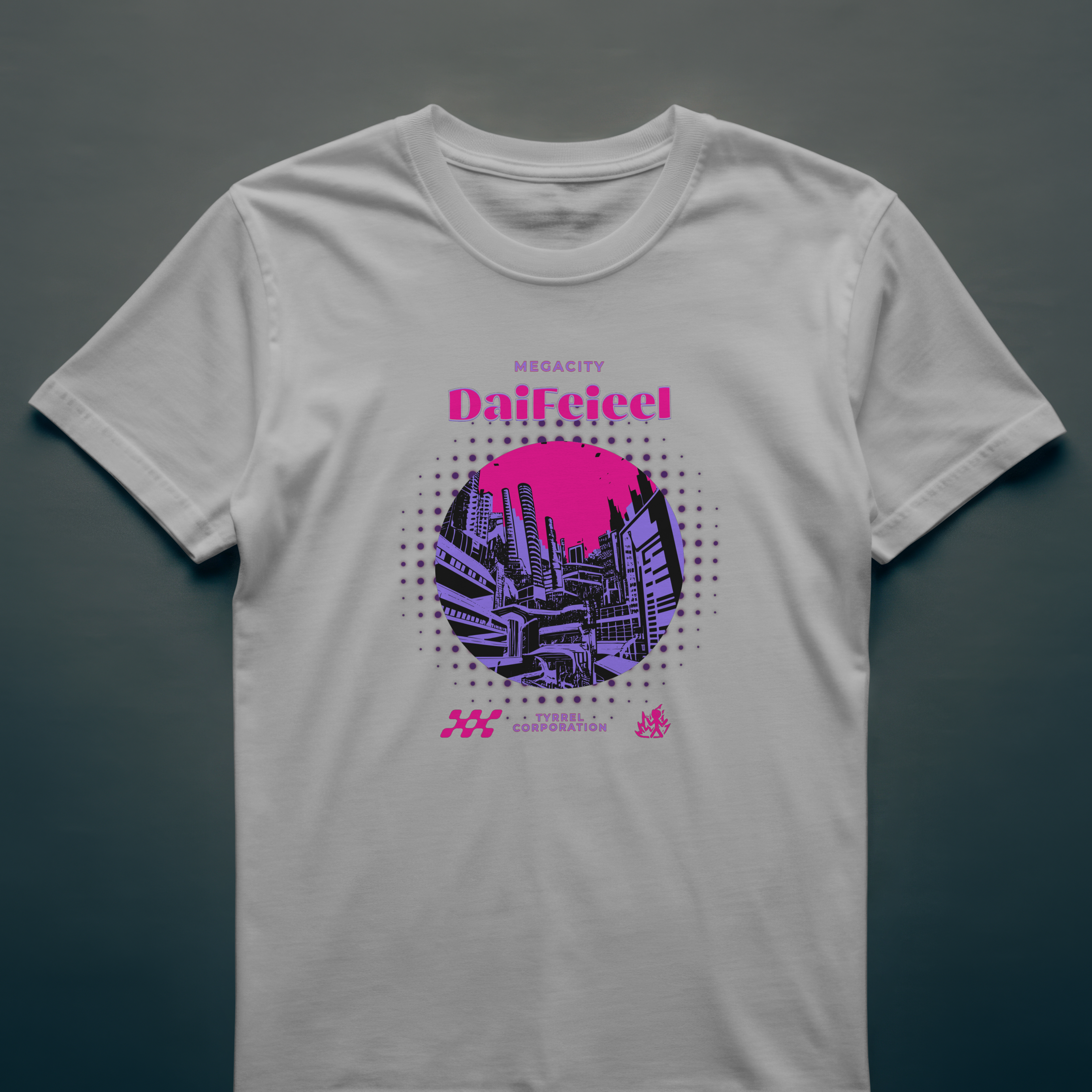 CRPT Label | Blade Runner 'Megacity' inspired Graphic Tee