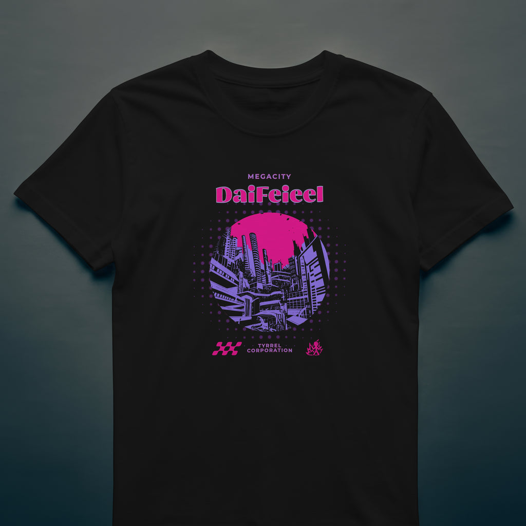 CRPT Label | Blade Runner 'Megacity' inspired Graphic Tee