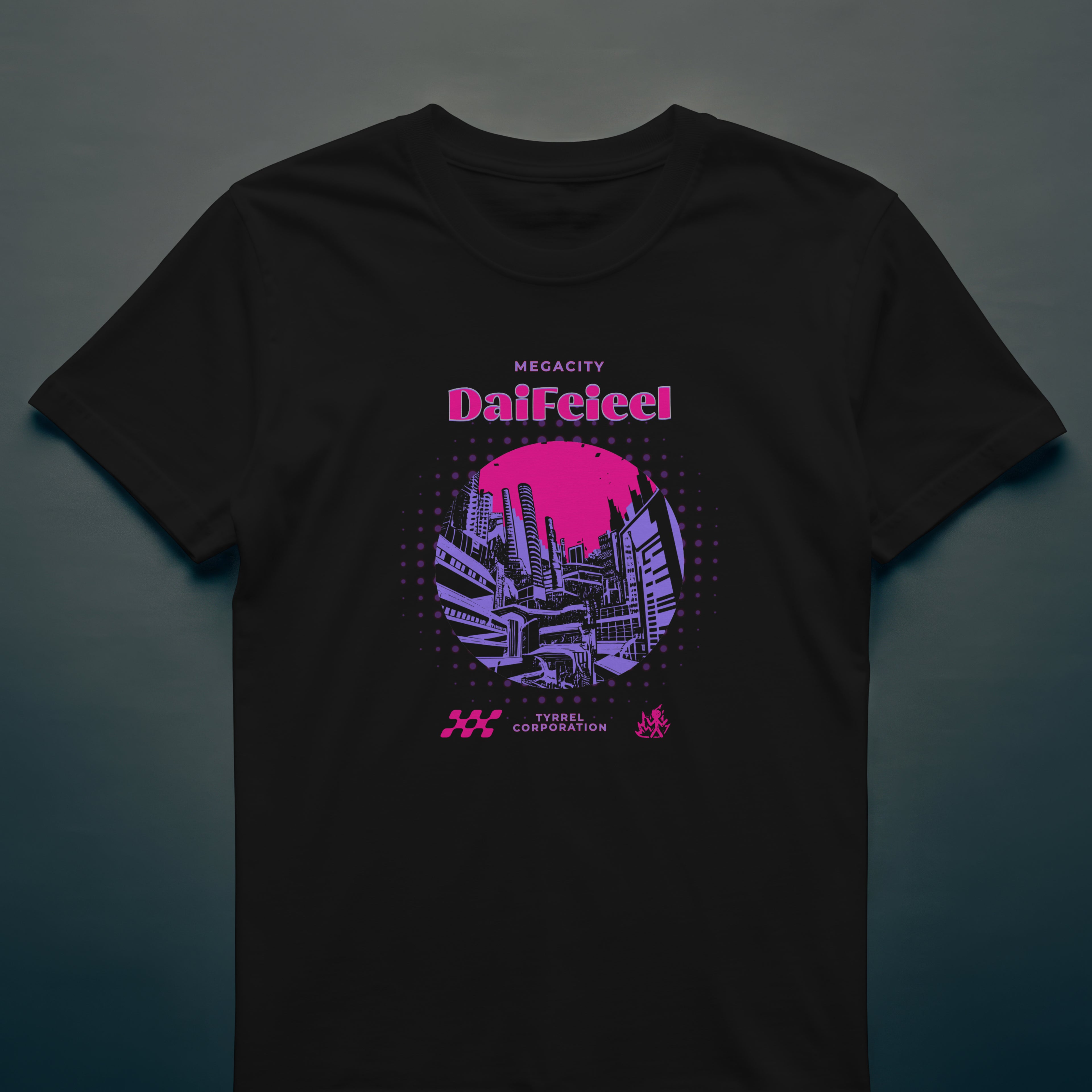 CRPT Label | Blade Runner 'Megacity' inspired Graphic Tee