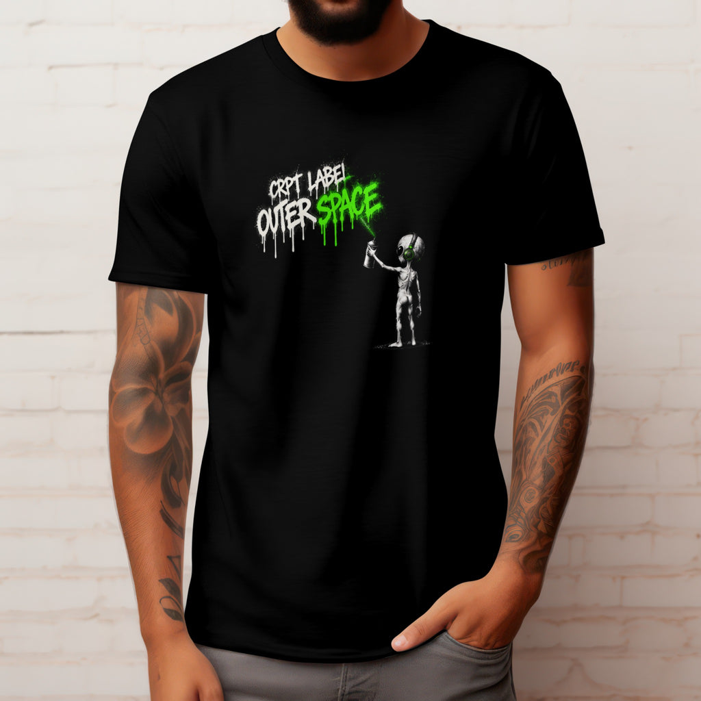 CRPT Label Outer Space Green — Black lifestyle