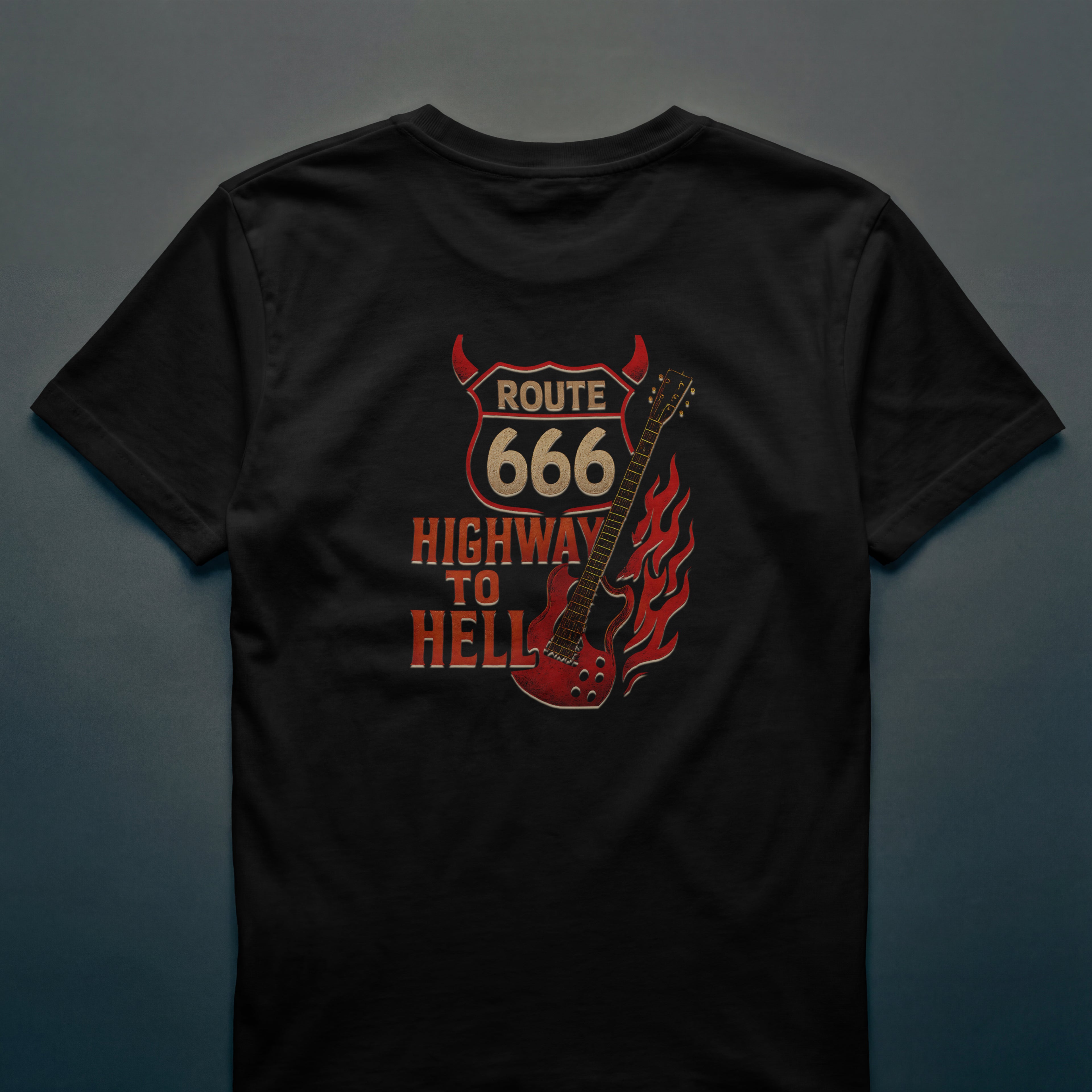 CRPT Label | ACDC 'Highway To Hell' inspired Graphic Tee