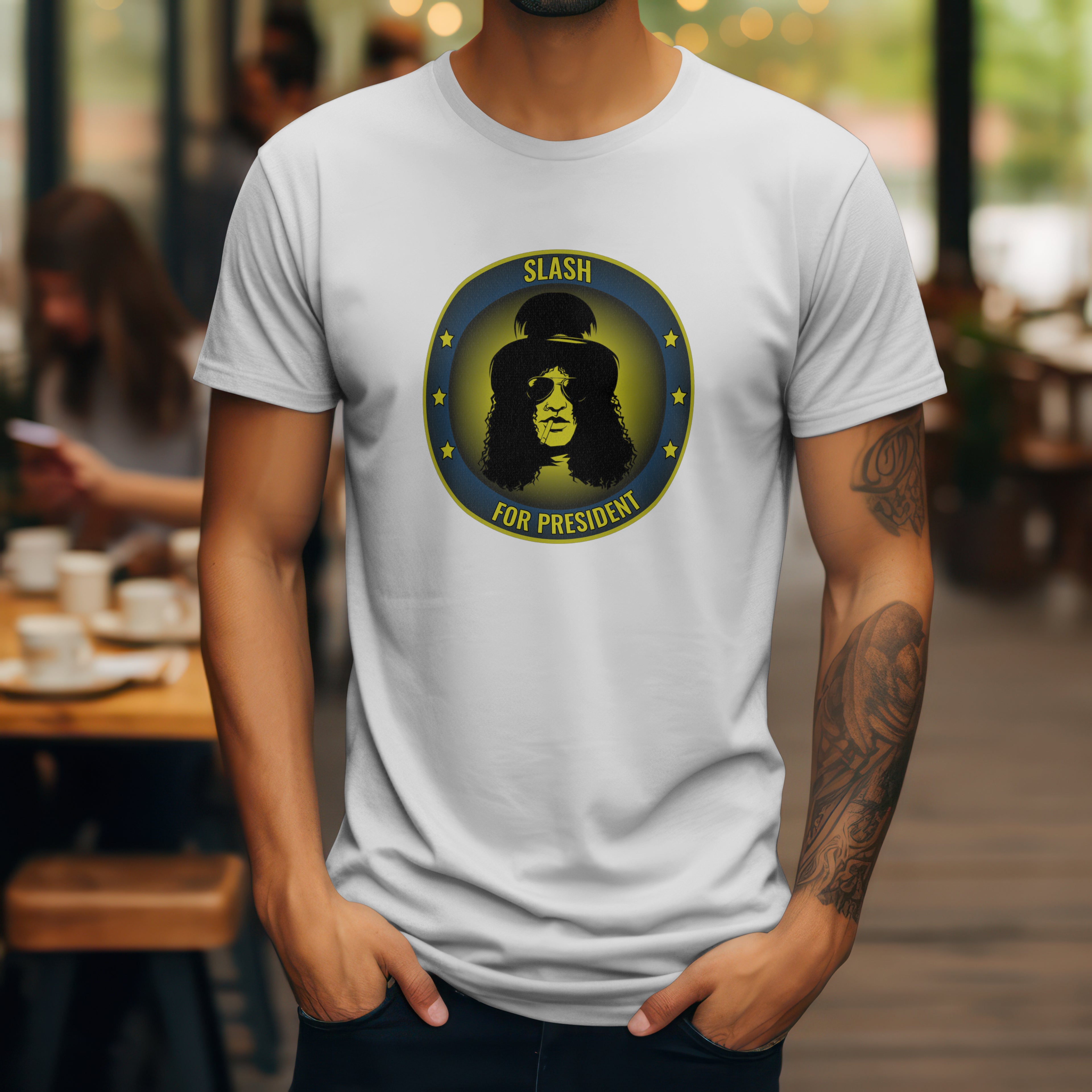 CRPT Label | Guns and Roses 'Slash' inspired Graphic Tee