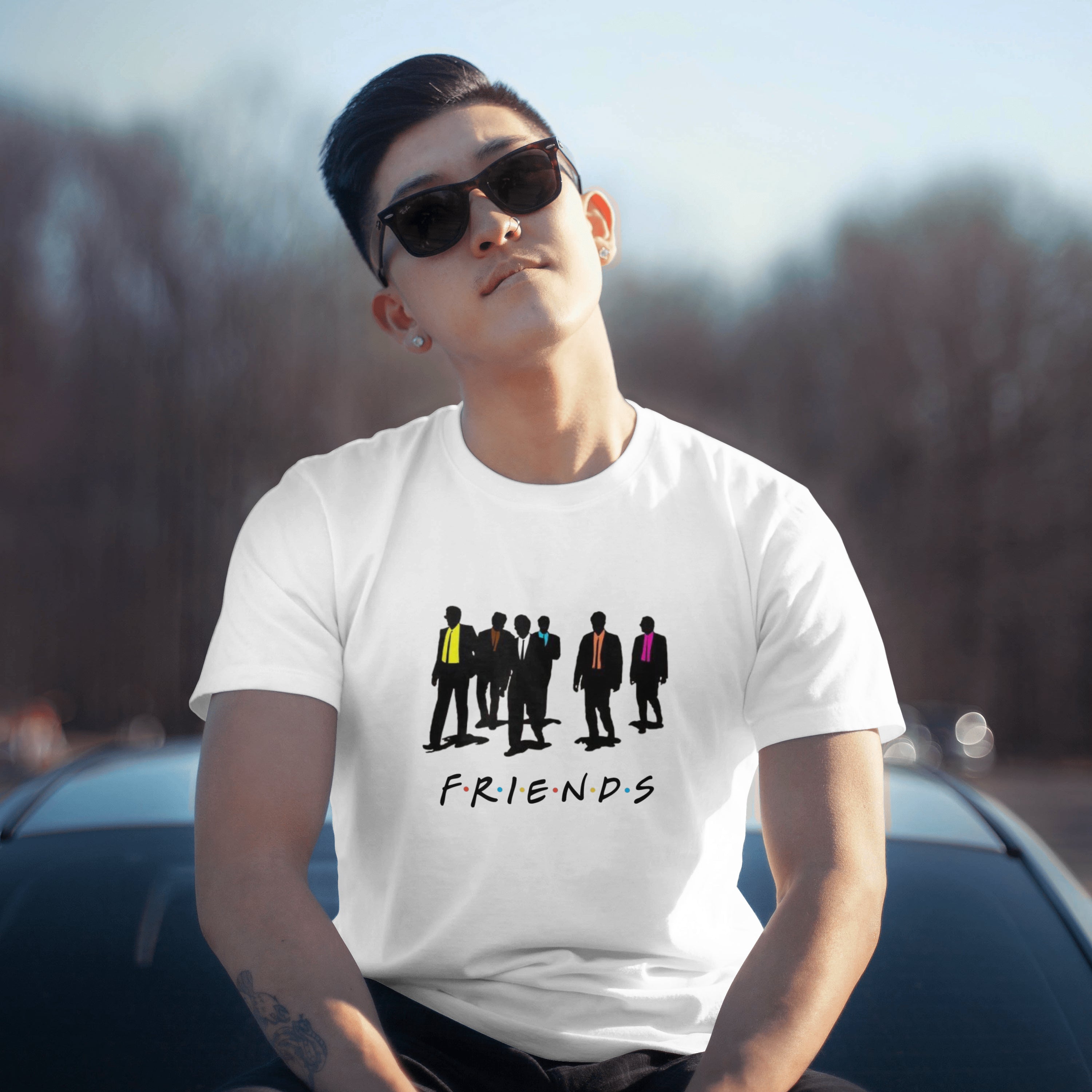 CRPT Label | Reservoir Dogs 'Friends' inspired Graphic Tee