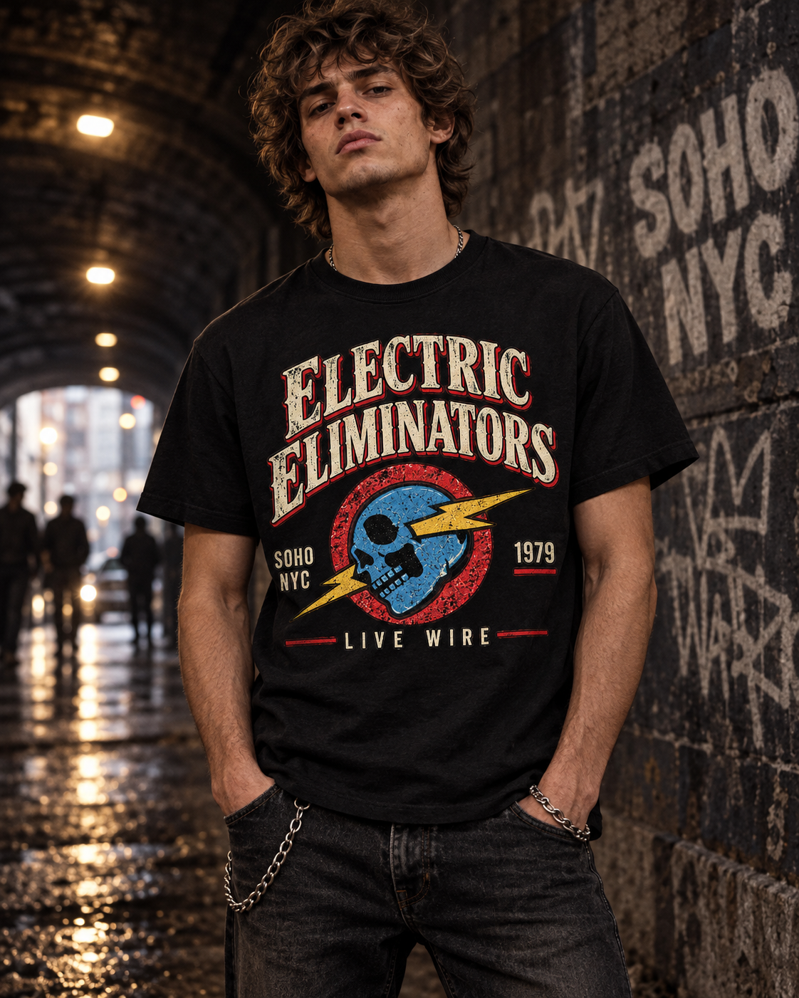 CRPT Label Electric Eliminators Live Wire