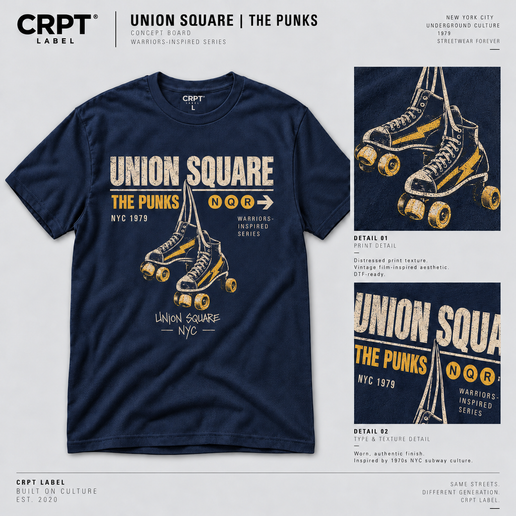 CRPT Label Union Square The Punks