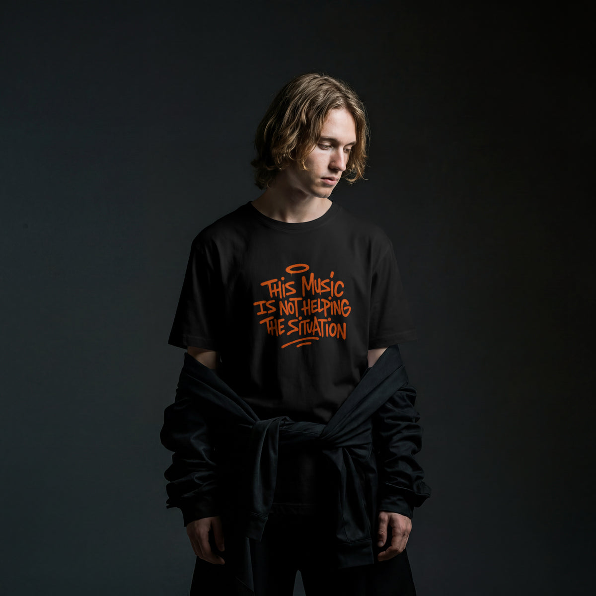 CRPT Label | This Music Is Not Helping Graphic Tee