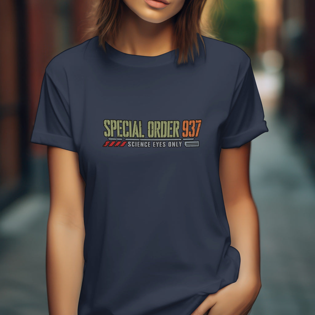 Special Order 937 graphic tee - navy lifestyle